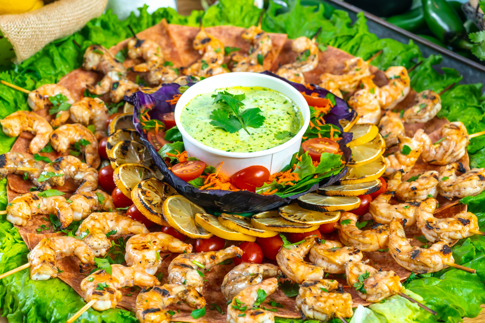 Good Heart Catering Shrimp Skewers Good Heart Catering Shrimp Skewers