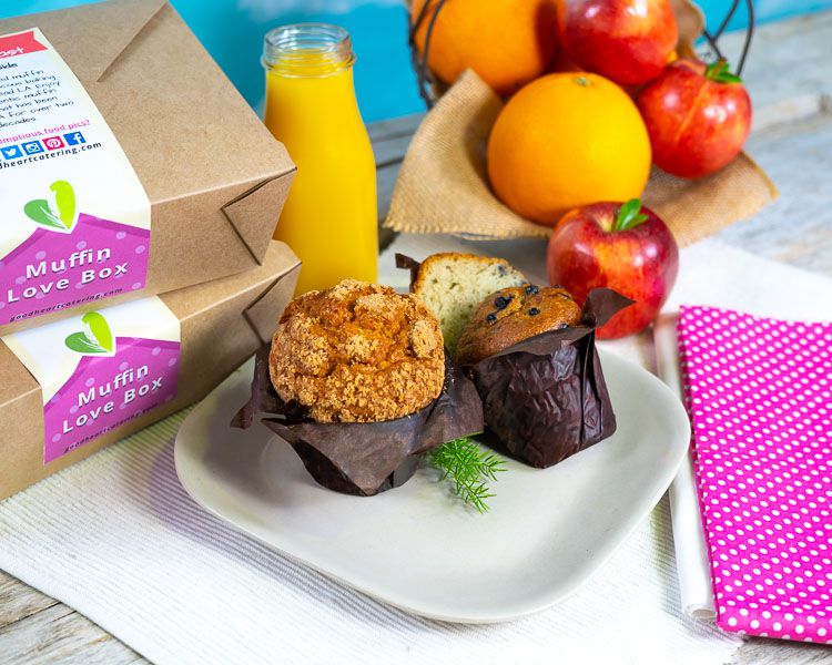 Boxed Muffin Breakfast Catering