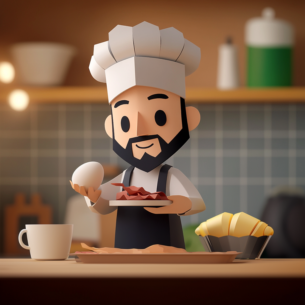 Good Heart Catering Chef Holding Eggs Good Heart Catering Chef Holding Eggs