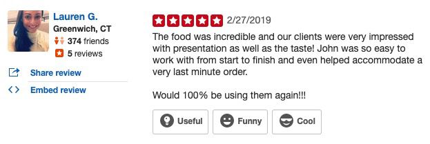 Good Heart Catering Review